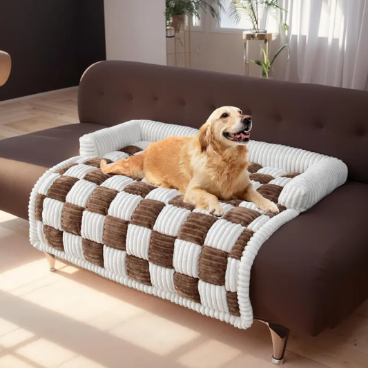 Luxury Plush Pet Bed — Ultra Soft & Washable for Dogs & Cats