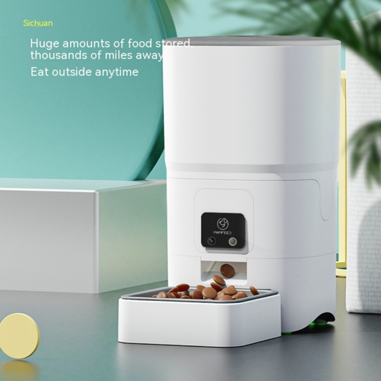 6L Smart WiFi Automatic Pet Feeder — App Controlled with Camera