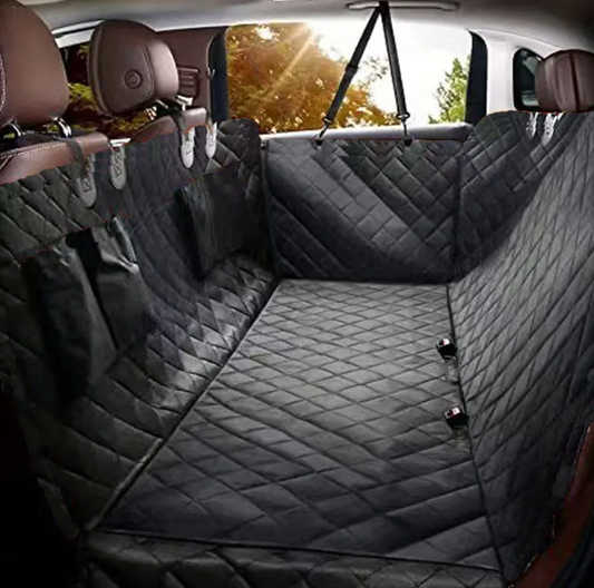 Waterproof Dog Car Seat Cover — Fur, Scratch & Mud Proof